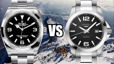 longines conquest vs rolex explorer|the other explorer Longines.